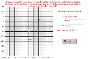 Charge Causing Electric Field